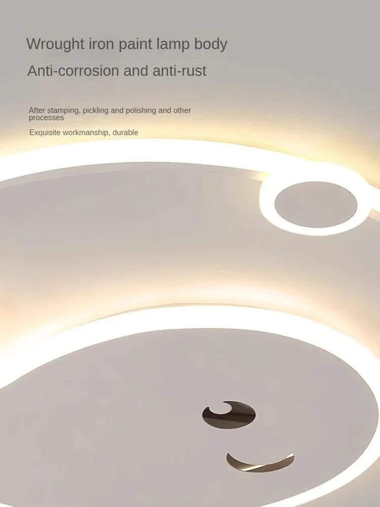 ChandeliersDecor.com-Kids Room Nursery Lighting-Dolphin Shape LED Ceiling Light For Kids Room