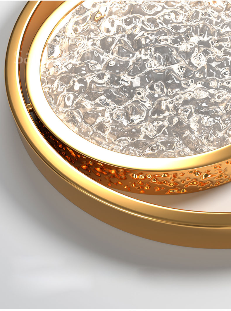 Double Rings Staircase Chandelier: Luxury Lighting Fixture-ChandeliersDecor.com