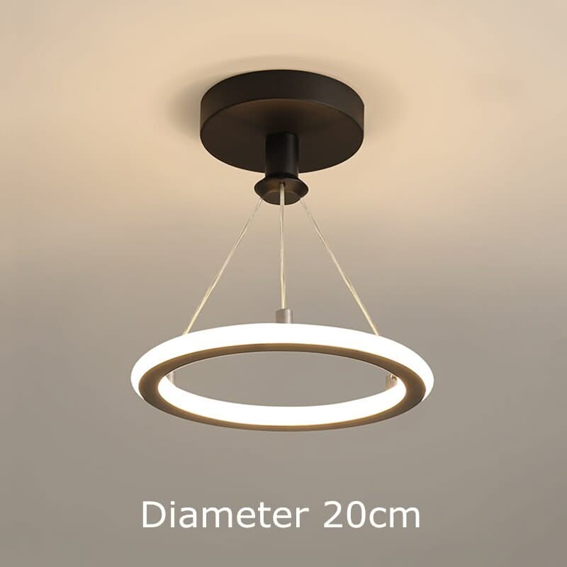 Dual Ring LED Chandelier: Exquisite Lighting Fixture-ChandeliersDecor.com