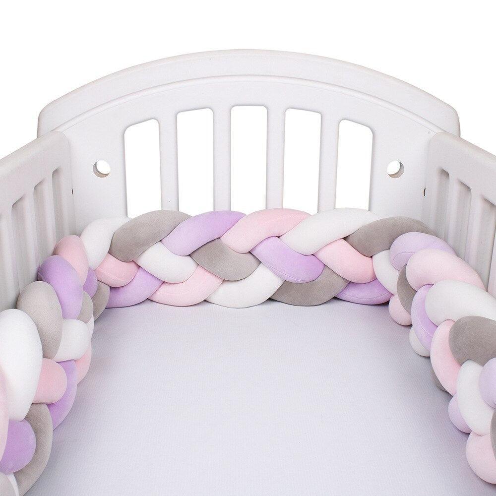 ChandeliersDecor.com-Crib Bumper-Durable Cot Bumper: Crib Bumper for Long-Lasting Use