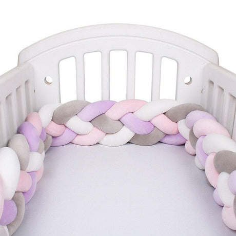 ChandeliersDecor.com-Crib Bumper-Durable Cot Bumper: Crib Bumper for Long-Lasting Use