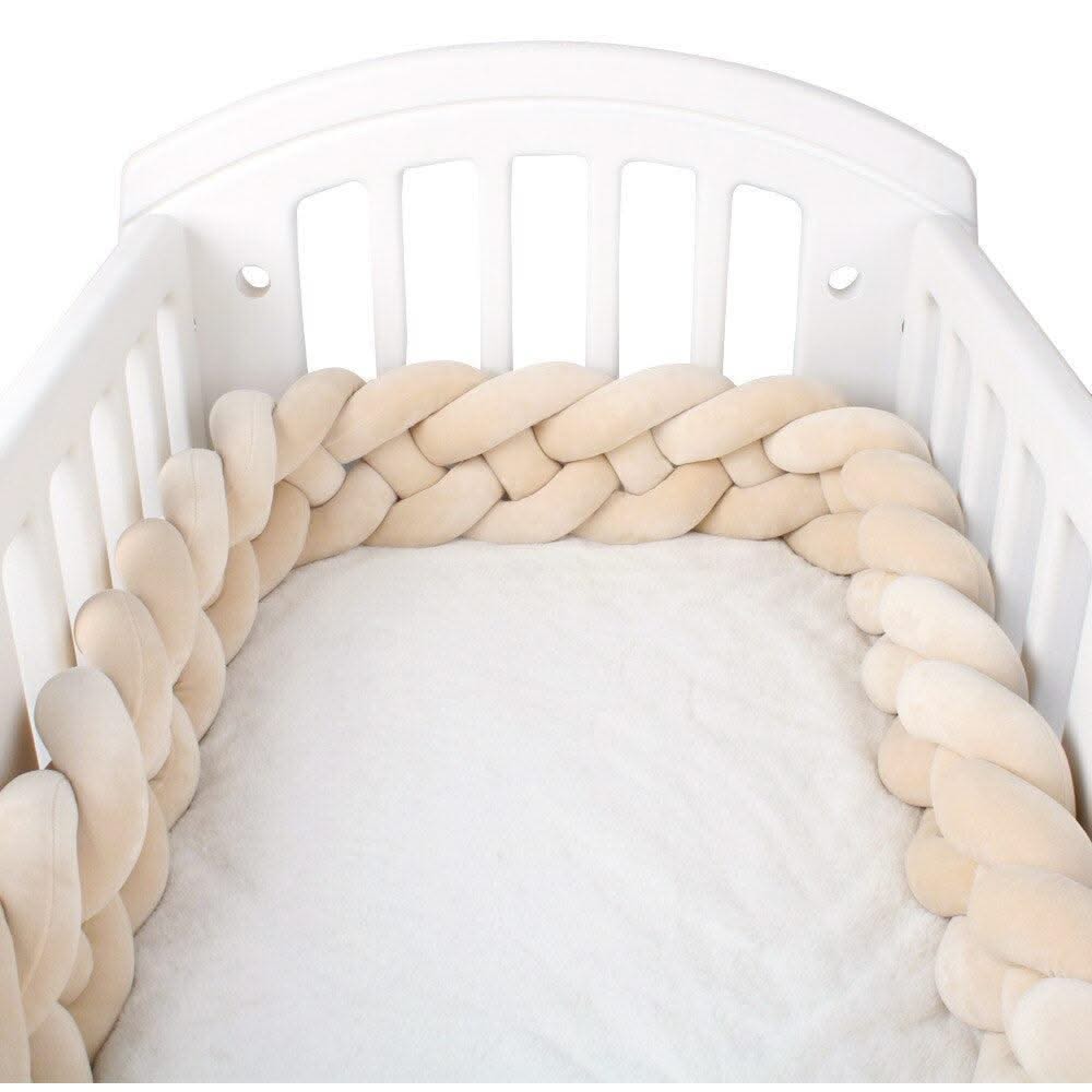ChandeliersDecor.com-Crib Bumper-Eco-Friendly Cot Bumper: Crib Bumper for Green Homes