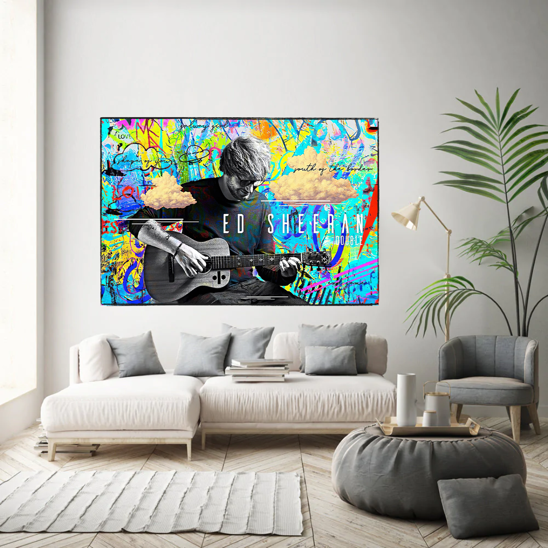 Ed Sheeran Singer Canvas Wall Art-ChandeliersDecor.com