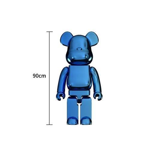 ChandeliersDecor.com-Bearbrick Statues-Electroplating Multicolour Bearbrick Statue Large