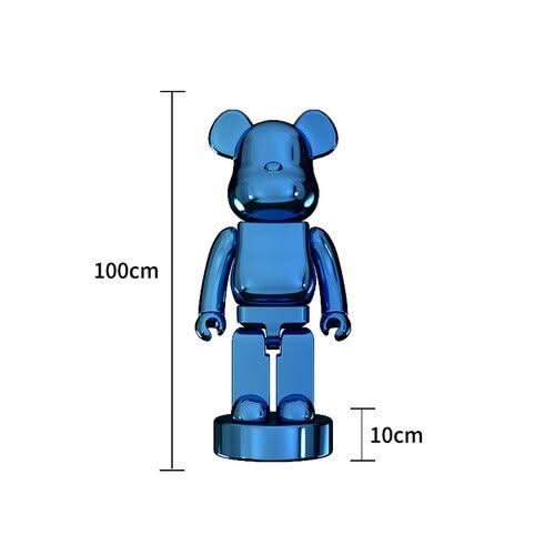 ChandeliersDecor.com-Bearbrick Statues-Electroplating Multicolour Bearbrick Statue Large