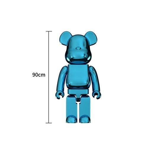 ChandeliersDecor.com-Bearbrick Statues-Electroplating Multicolour Bearbrick Statue Large