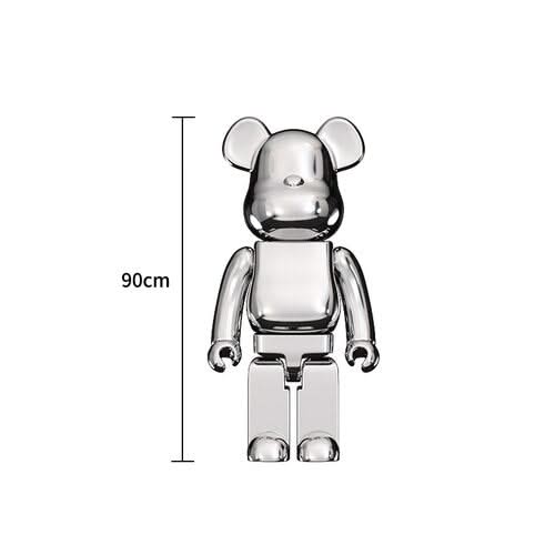 ChandeliersDecor.com-Bearbrick Statues-Electroplating Multicolour Bearbrick Statue Large