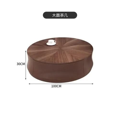 Elegant Sold Wood Corner Coffee Table with Storage-ChandeliersDecor.com