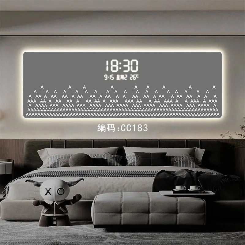 Equalizer Digital LED Wall Clock-ChandeliersDecor.com