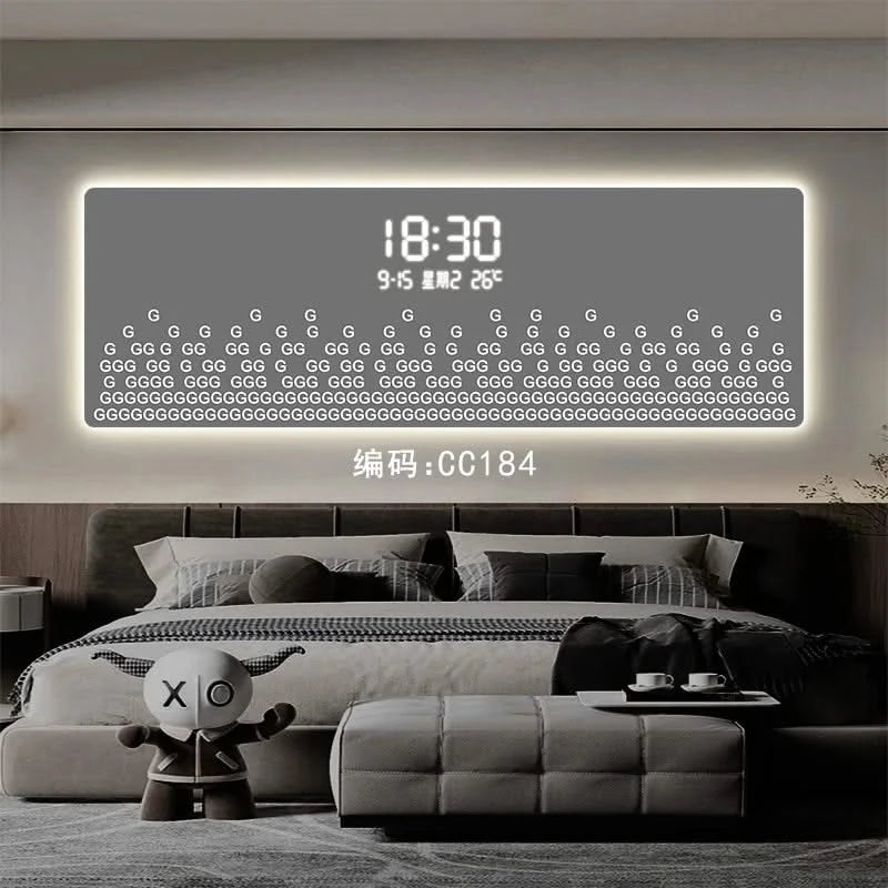 Equalizer Digital LED Wall Clock-ChandeliersDecor.com