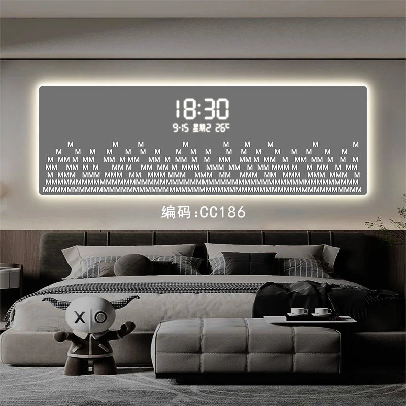 ChandeliersDecor.com-Wall Clocks-Equalizer Digital LED Wall Clock