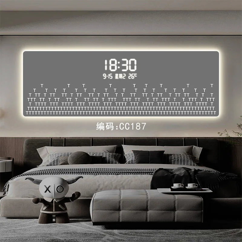 ChandeliersDecor.com-Wall Clocks-Equalizer Digital LED Wall Clock
