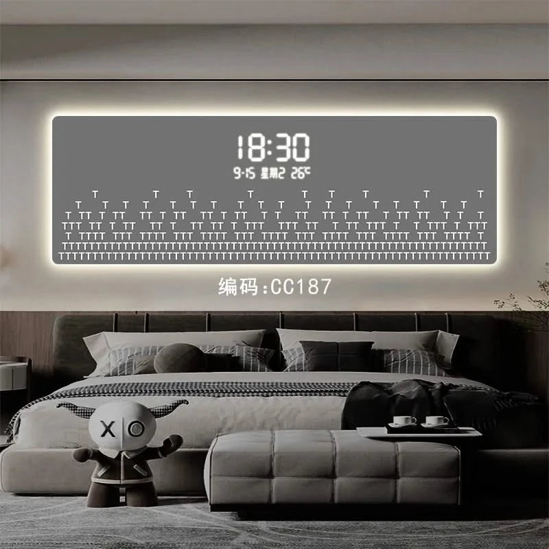 Equalizer Digital LED Wall Clock-ChandeliersDecor.com