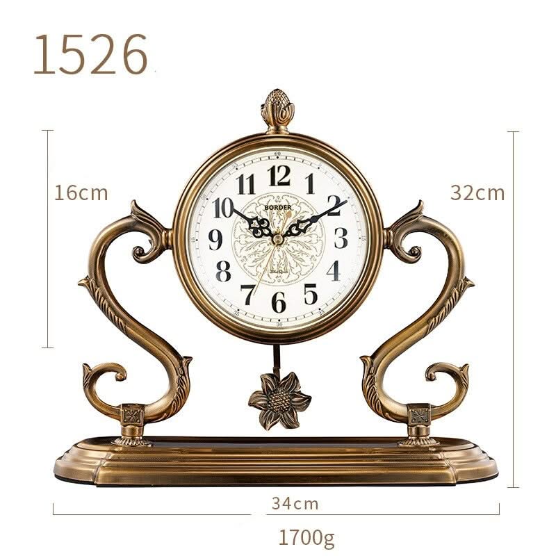 ChandeliersDecor.com-Wall Clocks-European Style Antique Table Clock