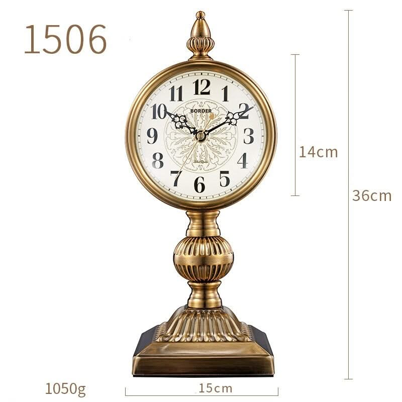 ChandeliersDecor.com-Wall Clocks-European Style Antique Table Clock