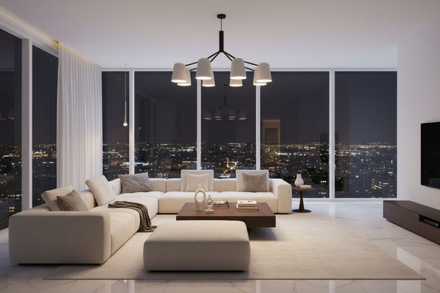 Everly White Chandelier - Illuminate Your Space-ChandeliersDecor.com