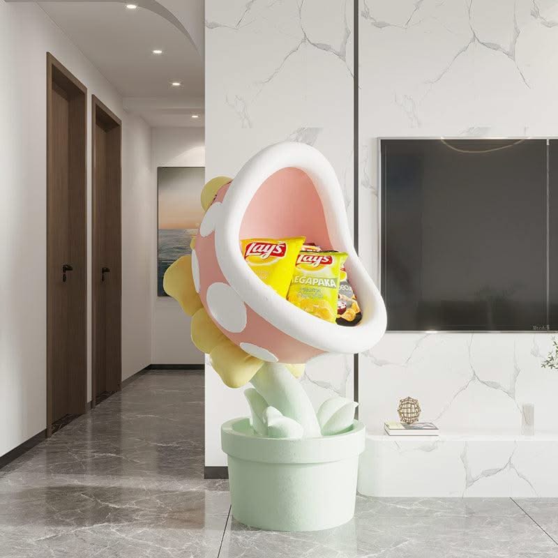 ChandeliersDecor.com-Kids Statues-Exclusive Mario Flower Statue Standing Ornament