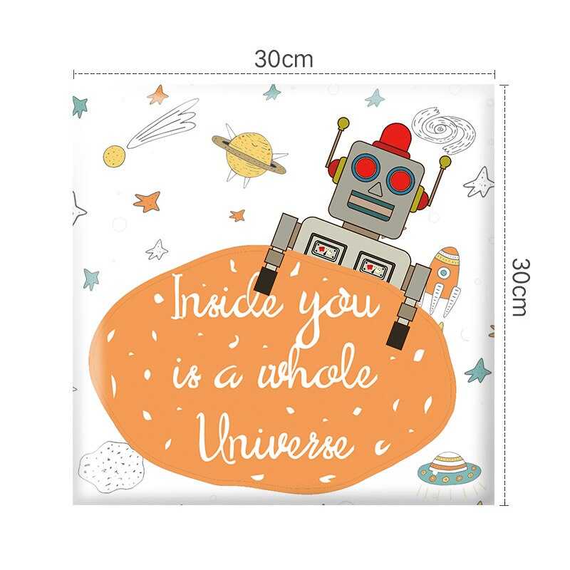 ChandeliersDecor.com-Padded Walls-Exploring Astronaut Kids Wall Padded Safety Cushions