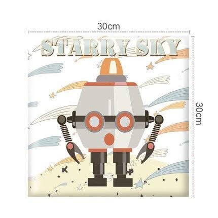 ChandeliersDecor.com-Padded Walls-Exploring Astronaut Kids Wall Padded Safety Cushions