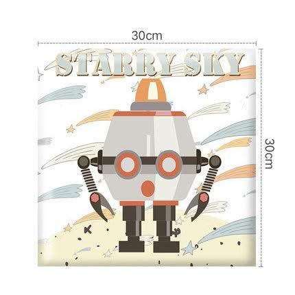 ChandeliersDecor.com-Padded Walls-Exploring Astronaut Kids Wall Padded Safety Cushions