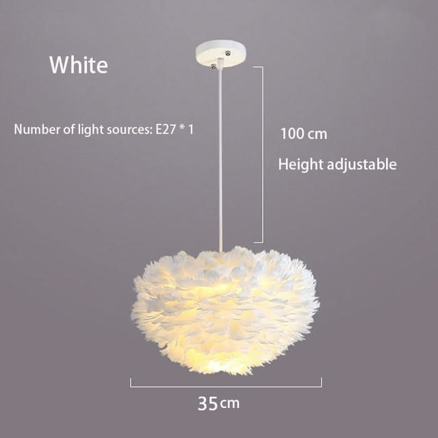 Feather Chandelier: Exquisite Lighting Fixture-ChandeliersDecor.com