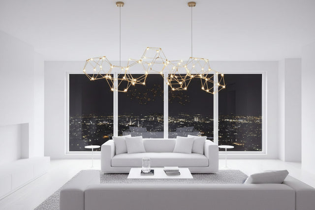 ChandeliersDecor.com-Kitchen Island-Firefly Chandelier: Mesmerizing Illumination
