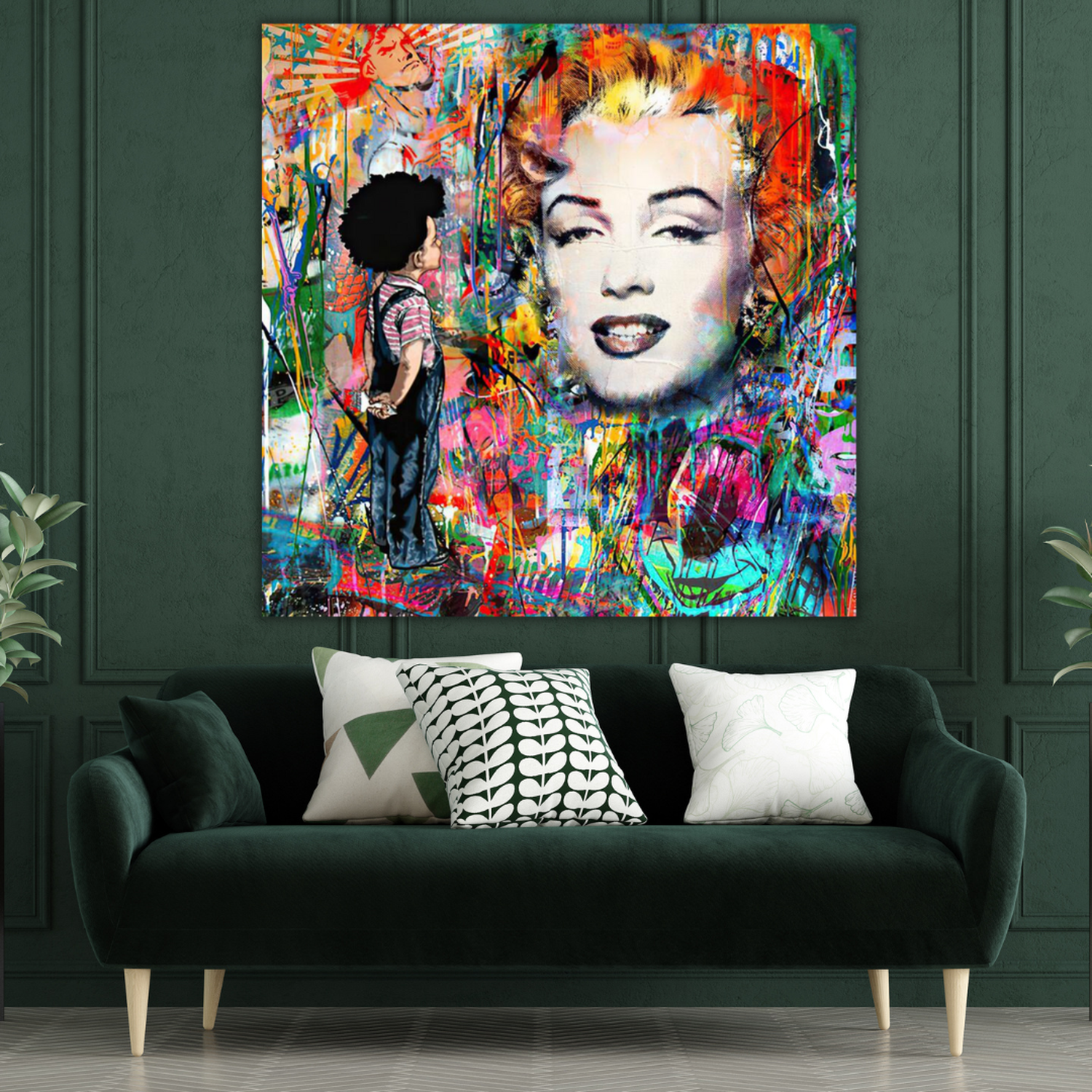 ChandeliersDecor.com-Wall Posters-First Love: Marilyn Poster - Captivating and Timeless