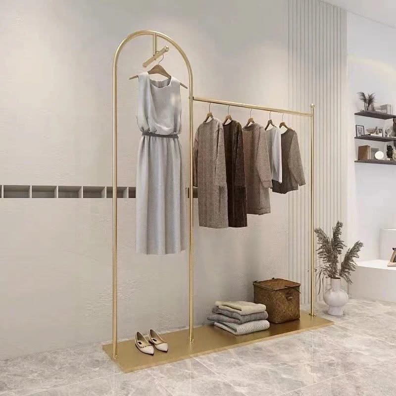 Floor Standing Metal Coat Rack Organiser-ChandeliersDecor.com