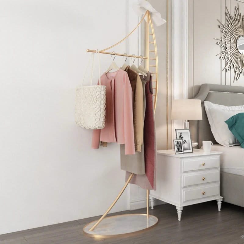 Floor Standing Spiral Storage Entrance Coat Rack-ChandeliersDecor.com