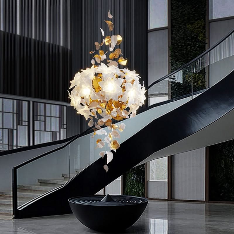 Flower Ceiling LED Chandelier - Elegant Focal Point-ChandeliersDecor.com