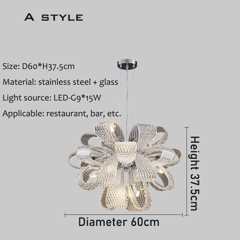 Flower Crystal LED Lighting - Crystal Chandelier-ChandeliersDecor.com