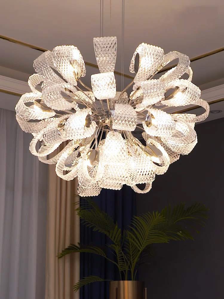 Flower Crystal LED Lighting - Crystal Chandelier-ChandeliersDecor.com