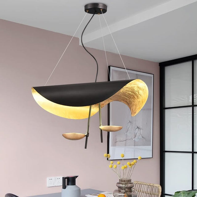 Flying Saucer Manta Pendant Lamp-ChandeliersDecor.com
