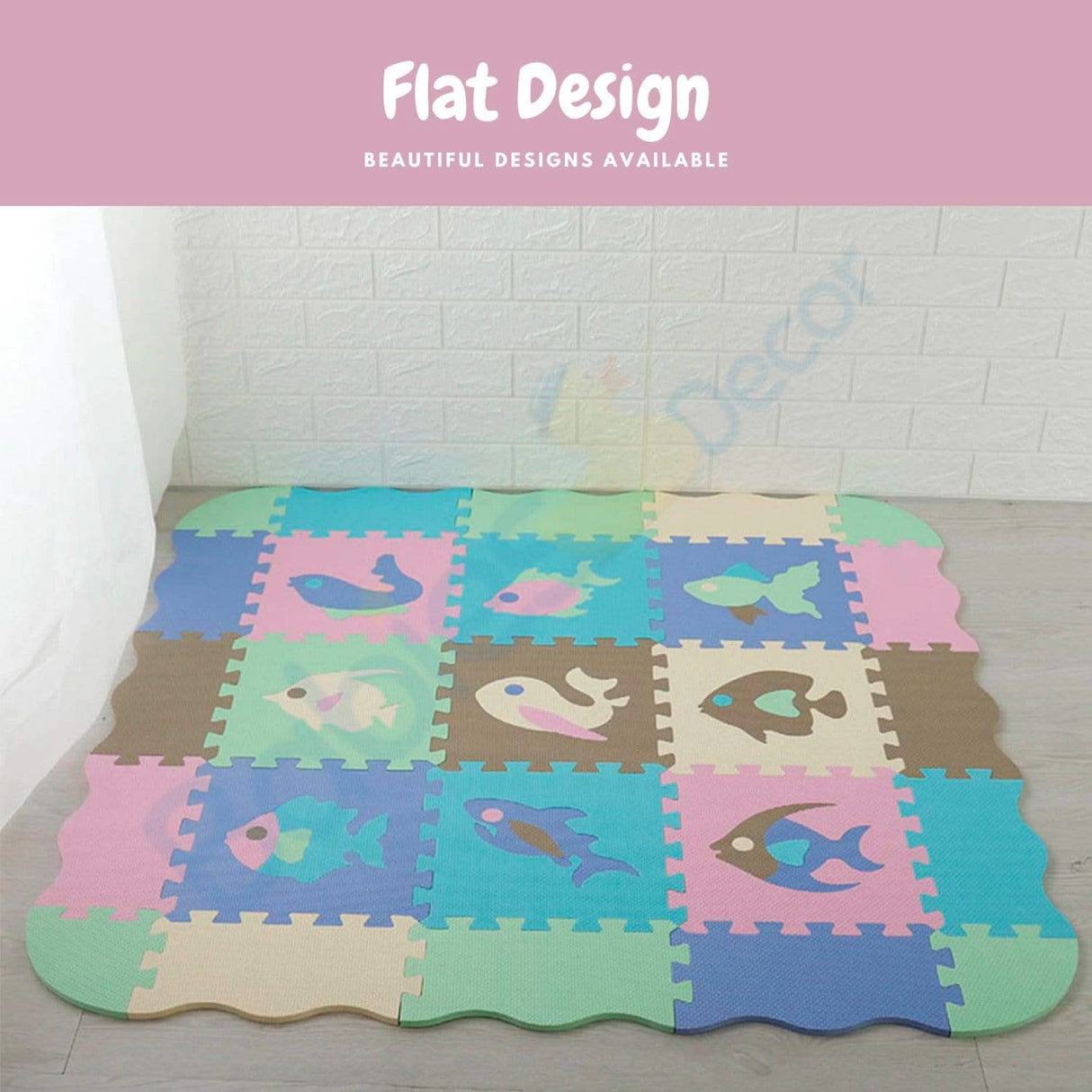 ChandeliersDecor.com-Play Mats-Foam Play Mat for Kids Nursery – Durable & Safe