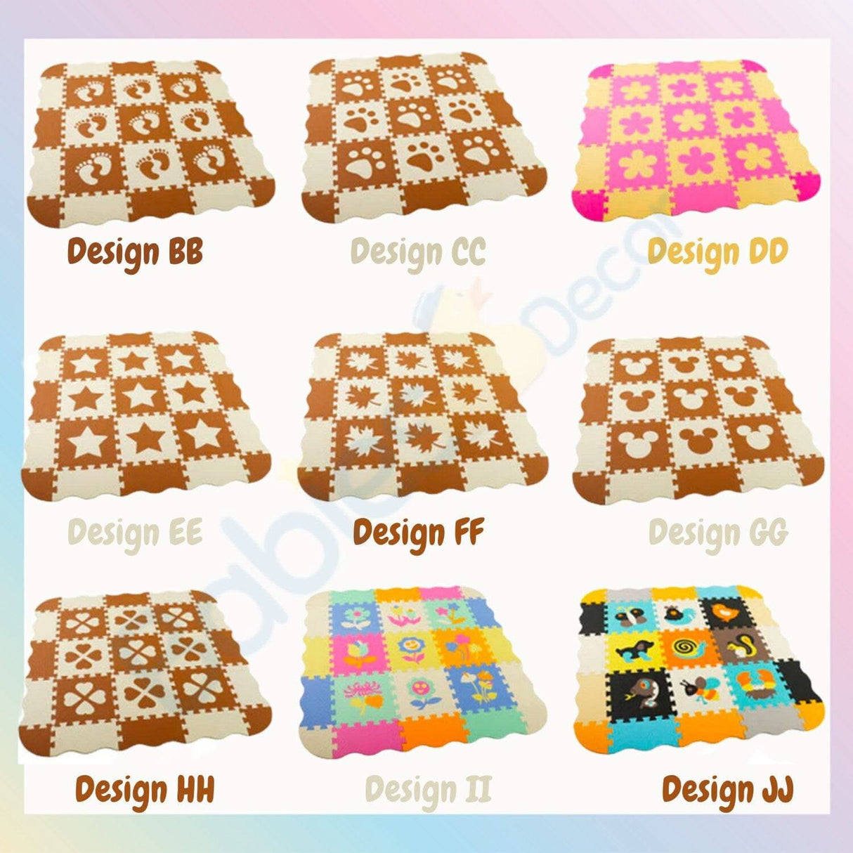 ChandeliersDecor.com-Play Mats-Foam Play Mat for Kids Nursery – Durable & Safe