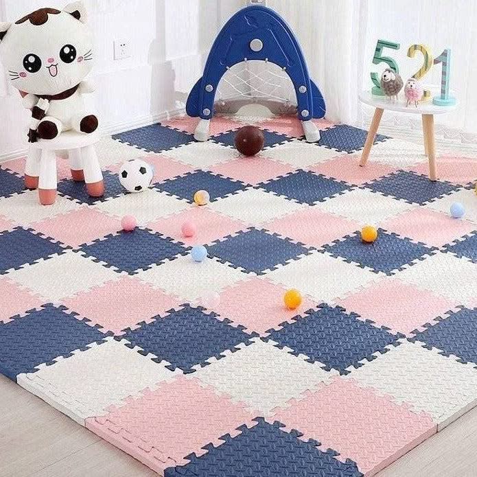 ChandeliersDecor.com-Play Mats-Foam Play Mat | Tummy Time Mat | Baby Crawling Mat