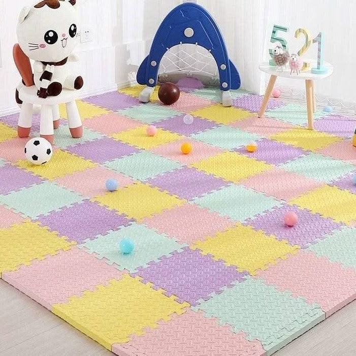 ChandeliersDecor.com-Play Mats-Foam Play Mat | Tummy Time Mat | Baby Crawling Mat