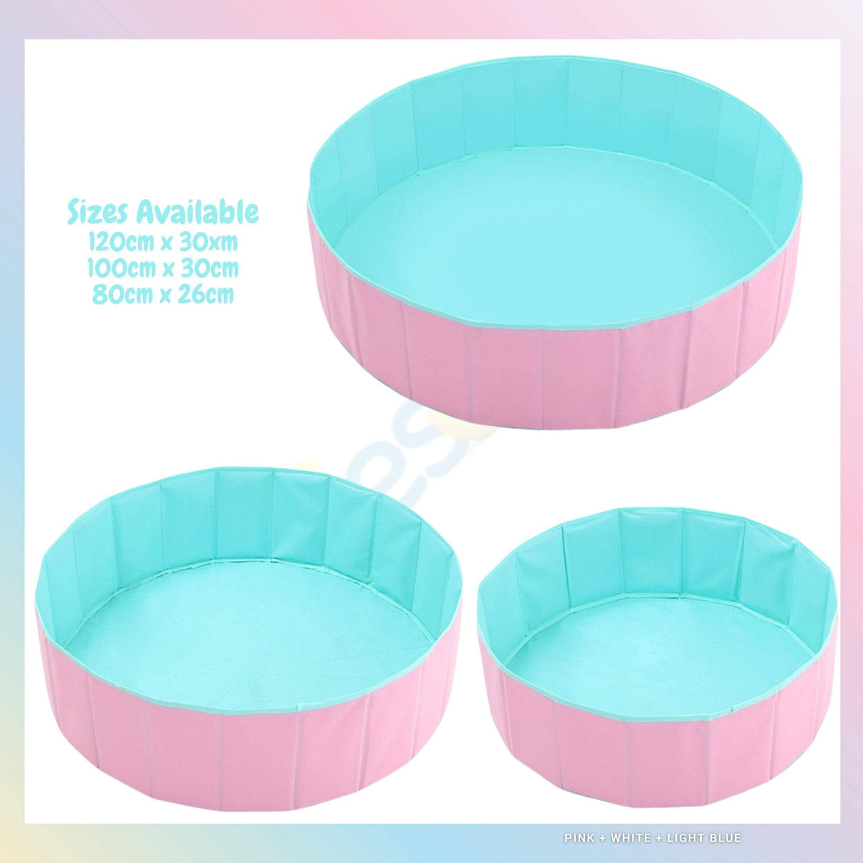 ChandeliersDecor.com-Playpen and Ball Pits-Foldable Dry Pool Infant Ball Pit for Kids | Kids Ball Pit For Babies