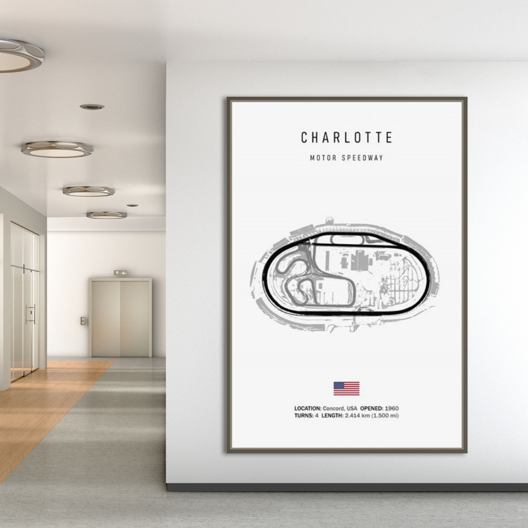 ChandeliersDecor.com-Racing Wall Art-Formula 1 Racing Track Poster: Official Merchandise
