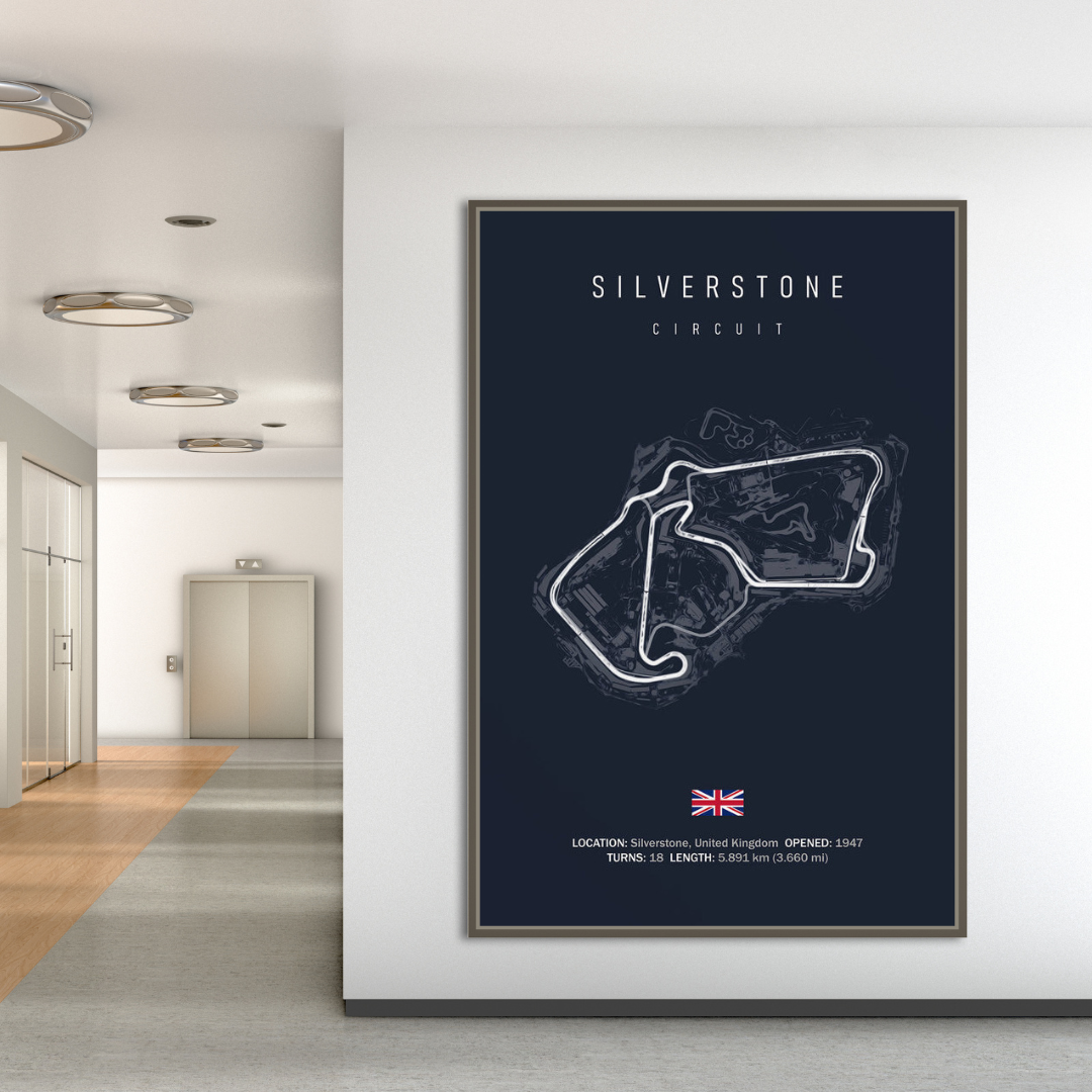 Formula 1 Racing Track Poster: Rev Up Your Walls-ChandeliersDecor.com