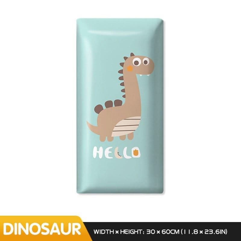 ChandeliersDecor.com-Padded Walls-Friendly Dinosaur Kids Wall Padded Safety Cushions