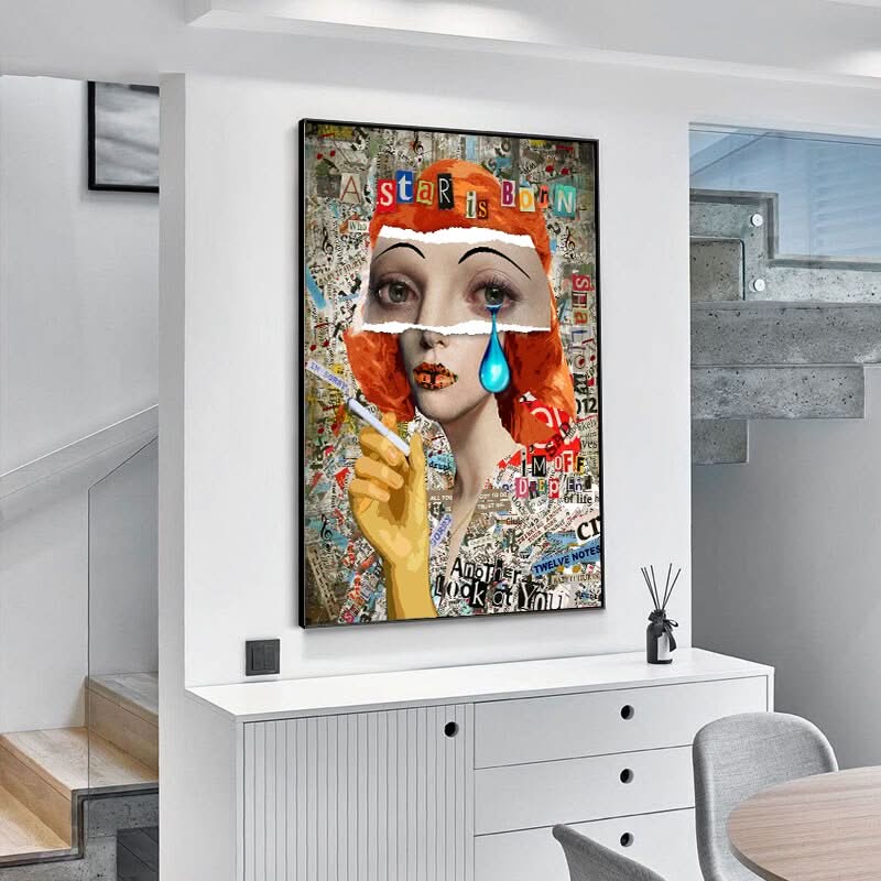 Funny Art A Star is Born Canvas Wall Art-ChandeliersDecor.com