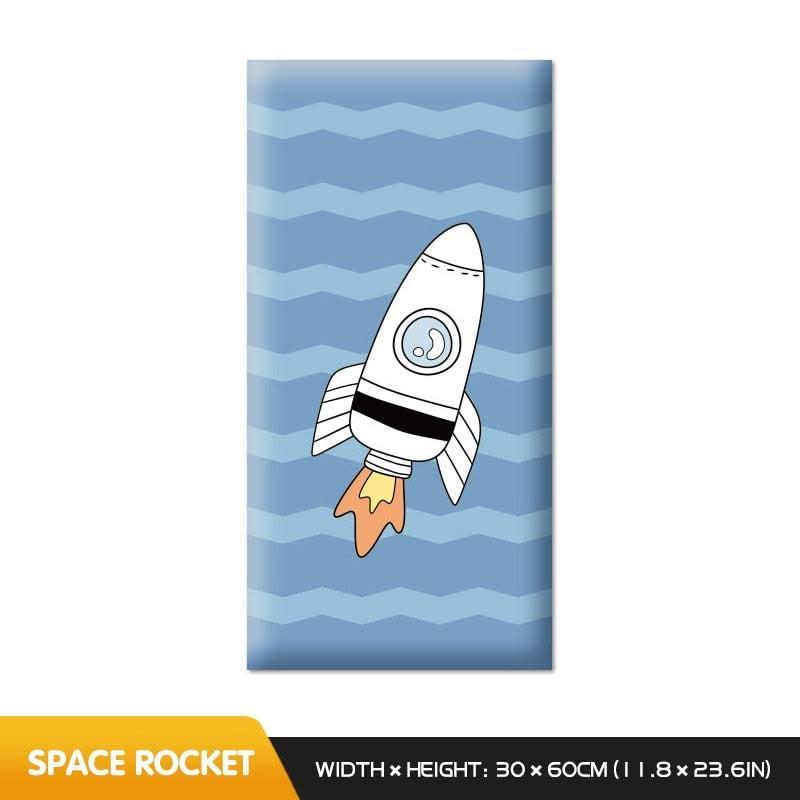 ChandeliersDecor.com-Padded Walls-Galactic Space Kids Wall Padded Safety Cushions Set