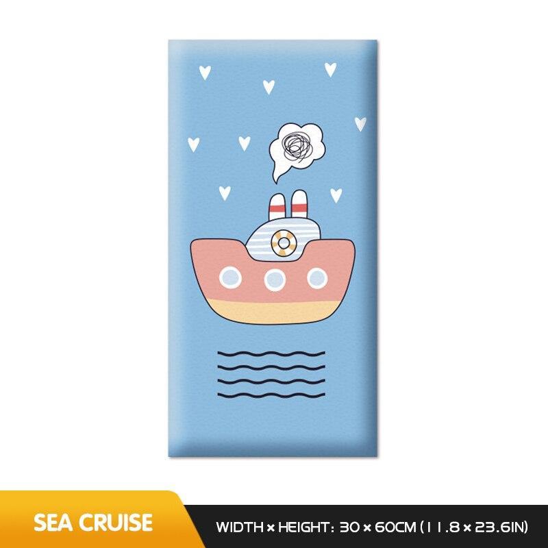 ChandeliersDecor.com-Padded Walls-Galactic Space Kids Wall Padded Safety Cushions Set