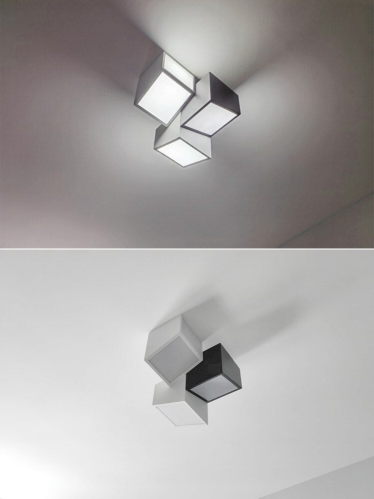 ChandeliersDecor.com-Pendant Lights-Geometric Ceiling Light for Bedroom