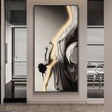 ChandeliersDecor.com-LED Wall Art-Girl Dance Art LED Wall Lamp for Interior Decoration