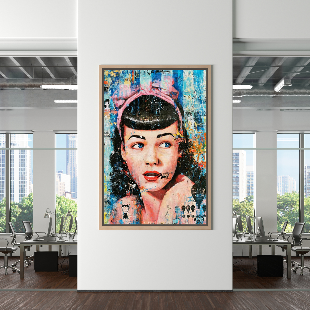 ChandeliersDecor.com-Wall Posters-Girl Fashion Wall Art Canvas