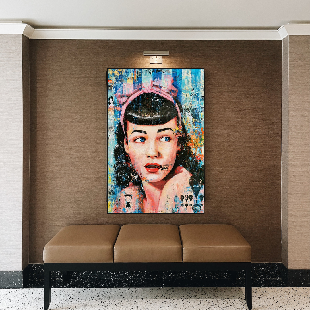 Girl Fashion Wall Art Canvas-ChandeliersDecor.com