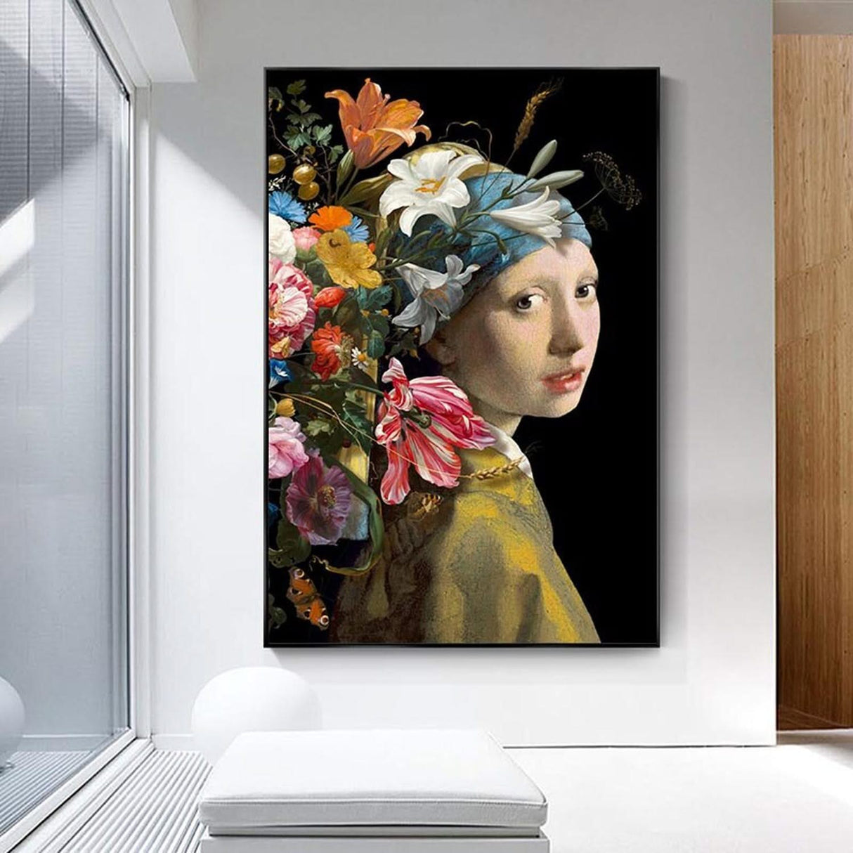 Girl With The Pearl Canvas Wall Art-ChandeliersDecor.com