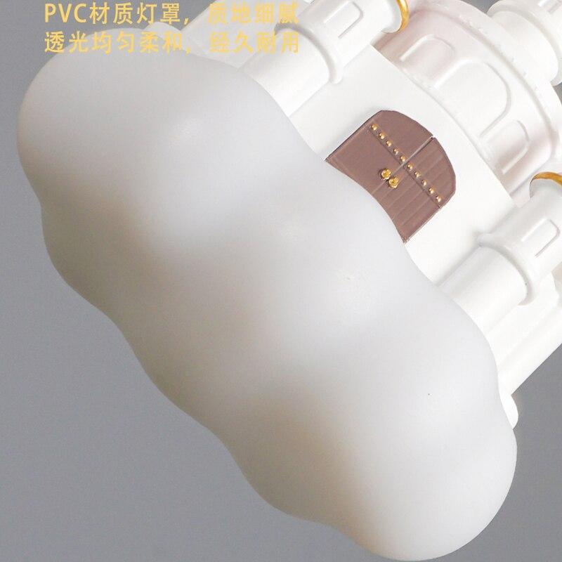 ChandeliersDecor.com-Kids Room Nursery Lighting-Girls Room Creative Castle Pendant Lamp Chandelier